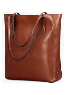 Kattee Vintage Genuine Leather Tote